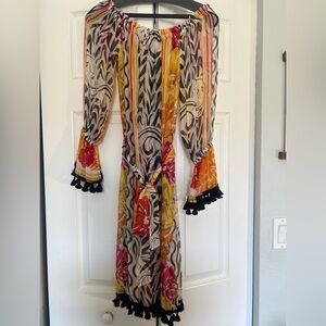 Analili Floral Off-Shoulder Dress NWT